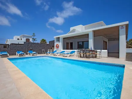 Wunderschöne, umweltfreundliche Villa am Meer, Maison 6 personnes à Playa Blanca - Photo 26