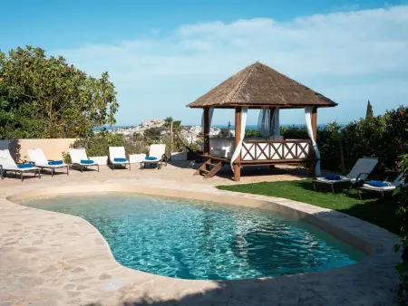 Villa Calyssa in Ibiza Privater Pool Meerblick, Maison 10 personnes à Ibiza Sant Joan Bautista - Photo 4