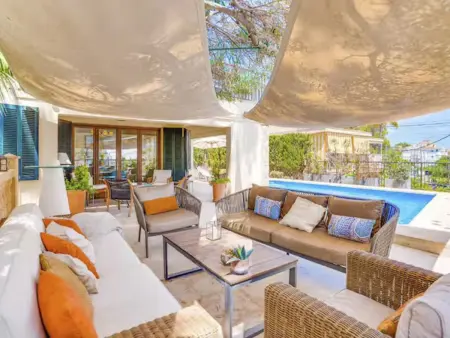 Villa mit Pool in Cala Estancia, nahe Palma, Maison 6 personnes à Palma - Photo 5