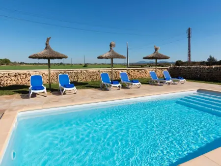 S'Hort de Marina mit Pool, Maison 8 personnes à Cala Pi - Photo 2