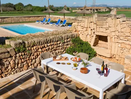S'Hort de Marina mit Pool, Maison 8 personnes à Cala Pi - Photo 4