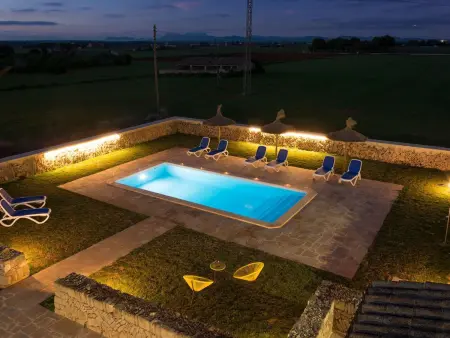 S'Hort de Marina mit Pool, Maison 8 personnes à Cala Pi - Photo 35