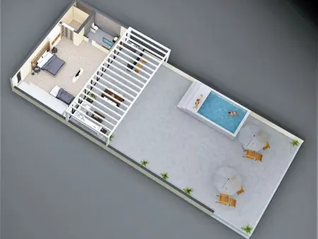 Luxuswohnung direkt am Strand, Maison 7 personnes à Colònia St Jordi - Photo 57