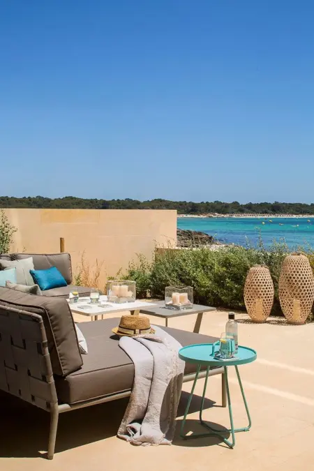 Haus  Colonia Beach  mit Blick auf das Wasser, Maison 6 personnes à Colònia St Jordi - Photo 1