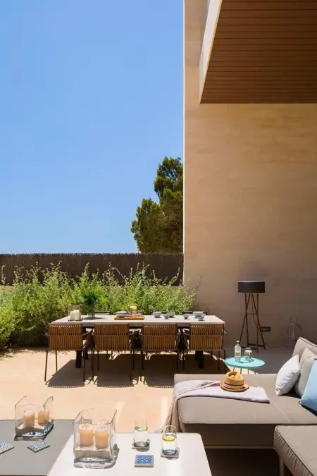 Haus  Colonia Beach  mit Blick auf das Wasser, Maison 6 personnes à Colònia St Jordi - Photo 2