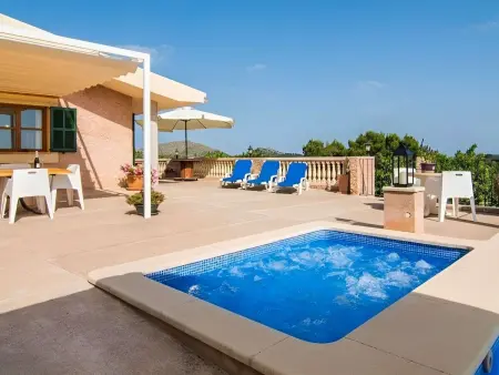 Schöne Finca mit Aussicht, Pool und Jacuzzi, Maison 7 personnes à Son Gall Vell - Photo 6