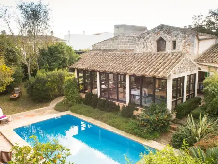 Stadthaus für 12, mit Schwimmbad auf Mallorca, Maison 12 personnes à Petra - Photo 1