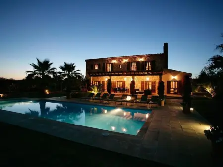 mit großem Pool,  parkähnlichen Garten, Maison 8 personnes à Manacor - Photo 26