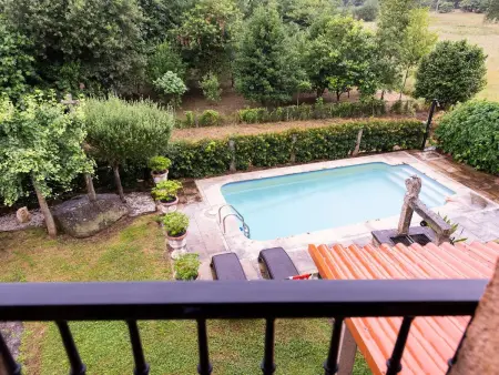 Villa  Casa dos Pazos  mit privatem Pool, Maison 8 personnes à Brión - Photo 32
