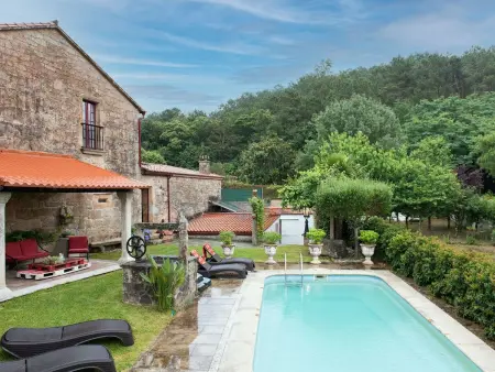 Villa  Casa dos Pazos  mit privatem Pool, Maison 8 personnes à Brión - Photo 46