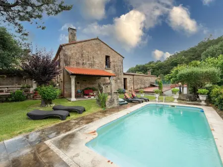 Villa  Casa dos Pazos  mit privatem Pool, Maison 8 personnes à Brión - Photo 49