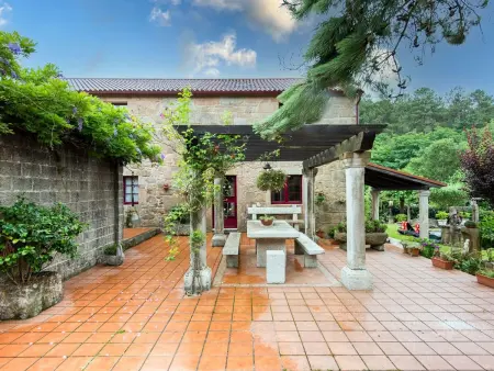 Villa  Casa dos Pazos  mit privatem Pool, Maison 8 personnes à Brión - Photo 56