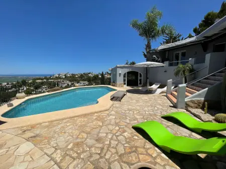 Finca mit Pool und Panoramablick in Monte Pego, Maison 8 personnes à Pego - Photo 2