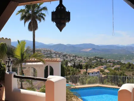 Finca mit Pool und Panoramablick in Monte Pego, Maison 8 personnes à Pego - Photo 10
