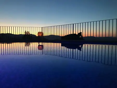 Finca mit Pool und Panoramablick in Monte Pego, Maison 8 personnes à Pego - Photo 12