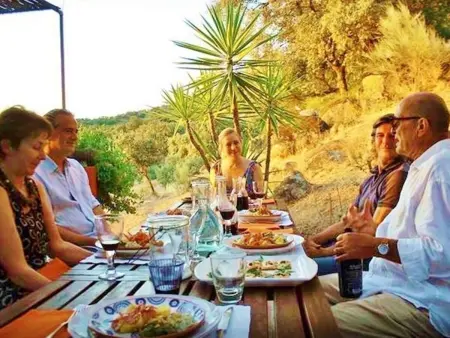 Das Cortijo auf der Finca al-manzil, Maison 6 personnes à Montanchez - Photo 10