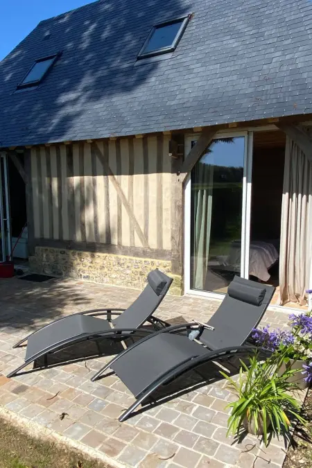 Neues normannisches Ferienhaus mit Charme die Kastanienbäume - Photo 13