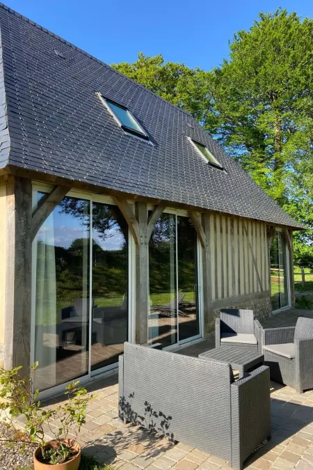 Neues normannisches Ferienhaus mit Charme die Kastanienbäume - Photo 19