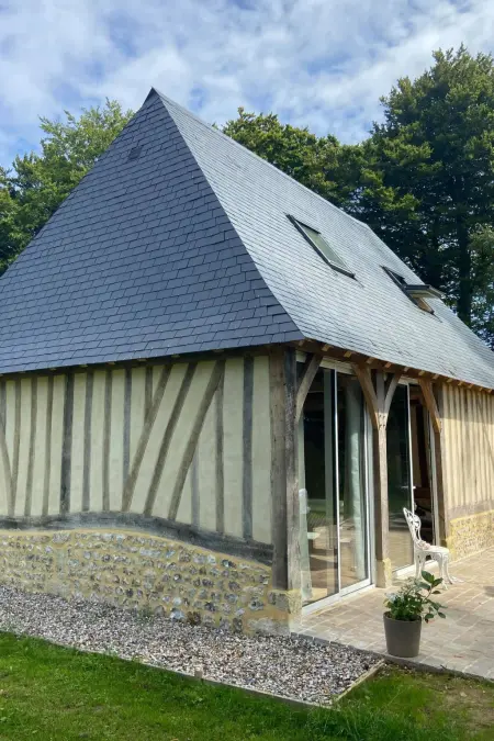 Neues normannisches Ferienhaus mit Charme die Kastanienbäume - Photo 30