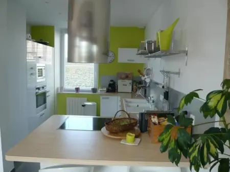 Charmantes Steinhaus in der Nähe des Meeres, Maison 2 personnes à Portbail - Photo 8