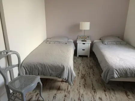 Charmantes Steinhaus in der Nähe des Meeres, Maison 2 personnes à Portbail - Photo 9
