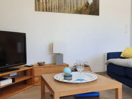 Charmantes Holzhaus in einer grünen Umgebung, Maison 2 personnes à Portbail - Photo 11