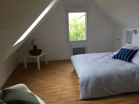 Charmantes Holzhaus in einer grünen Umgebung, Maison 2 personnes à Portbail - Photo 17