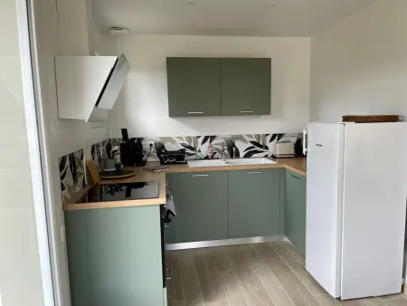 Haus im Erdgeschoss in Strandnähe, Maison 2 personnes à Portbail - Photo 6