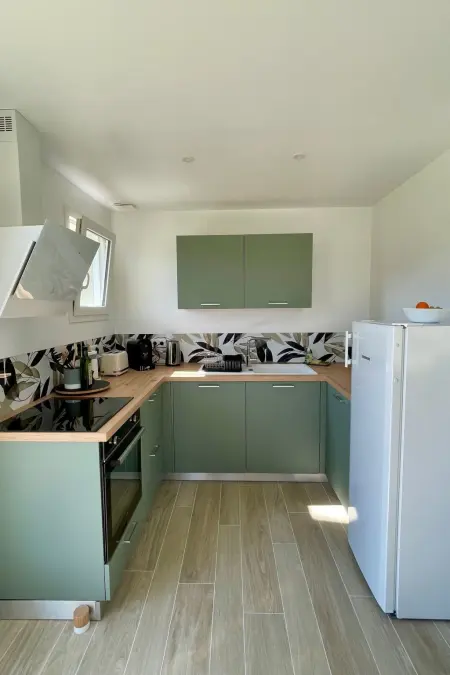 Haus im Erdgeschoss in Strandnähe, Maison 2 personnes à Portbail - Photo 7