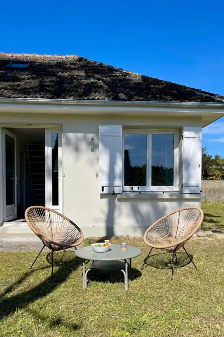 Haus im Erdgeschoss in Strandnähe, Maison 2 personnes à Portbail - Photo 14