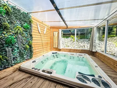 Mobilheim mit privatem Premium-Jacuzzi, Appartement 2 personnes à Anneville sur Scie - Photo 4