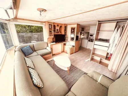 Mobilheim mit privatem Premium-Jacuzzi, Appartement 2 personnes à Anneville sur Scie - Photo 7