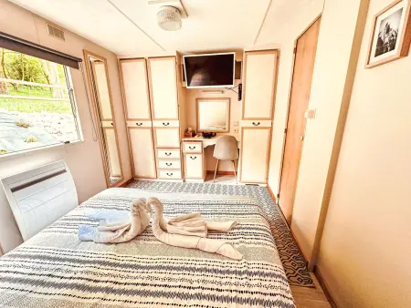 Mobilheim mit privatem Premium-Jacuzzi, Appartement 2 personnes à Anneville sur Scie - Photo 11