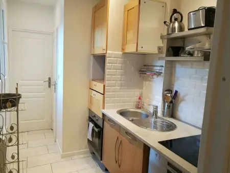 Wohnung  Les Muguets  mit Garten und Grillplatz, Appartement 3 personnes à Villers sur mer - Photo 10