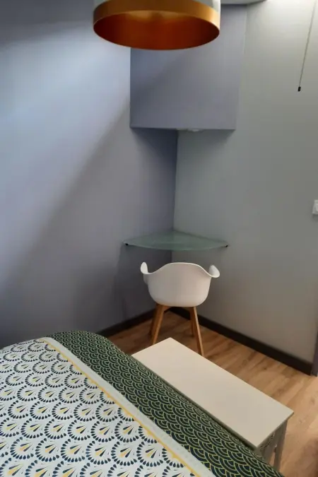 Wohnung mit Privatparkplatz, Appartement 4 personnes à Granville - Photo 9