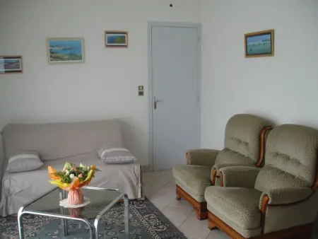 Pavillon  mit eigenem Parkplatz, Maison 4 personnes à Hauteville sur Mer - Photo 4