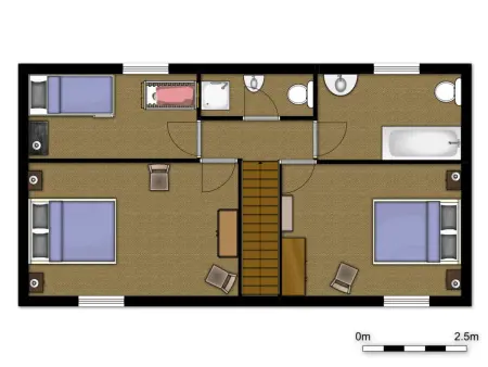 Landgut  La Vacherie  mit Terrasse, Maison 4 personnes à Bretteville sur Ay - Photo 27