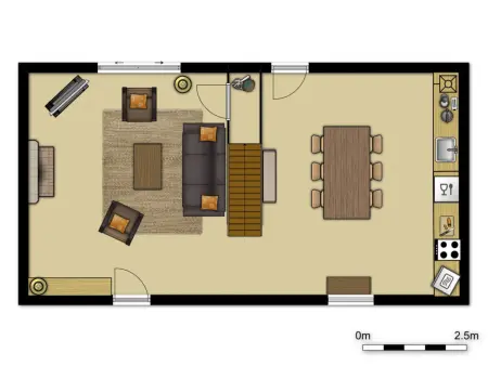 Landgut  La Vacherie  mit Terrasse, Maison 4 personnes à Bretteville sur Ay - Photo 28