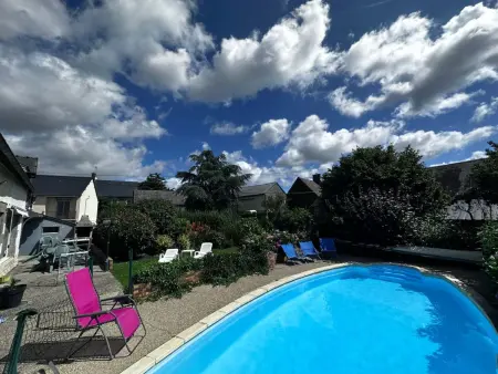 Longère mit Pool, Maison 9 personnes à La Croix Avranchin - Photo 6