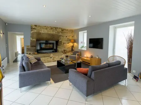 Villa Beheizter Innenpool 30, Maison 8 personnes à Ploudalmezeau - Photo 11