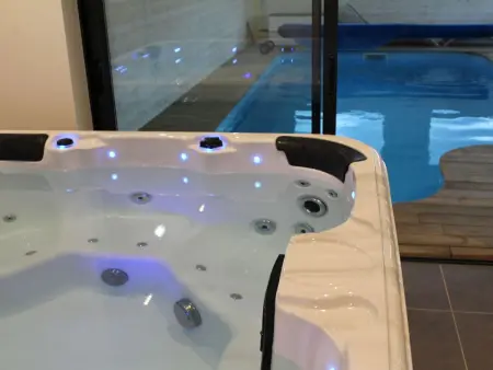 Große Villa am Meer mit privatem Spa Bereich, Maison 10 personnes à Plouescat - Photo 15