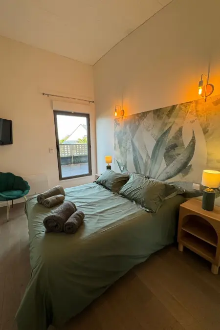 Große Villa am Meer mit privatem Spa Bereich, Maison 10 personnes à Plouescat - Photo 21