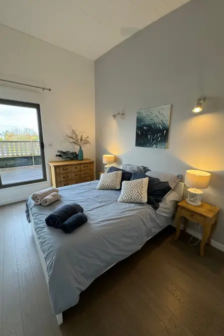Große Villa am Meer mit privatem Spa Bereich, Maison 10 personnes à Plouescat - Photo 24