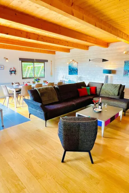 Große Villa am Meer mit privatem Spa Bereich, Maison 10 personnes à Plouescat - Photo 47