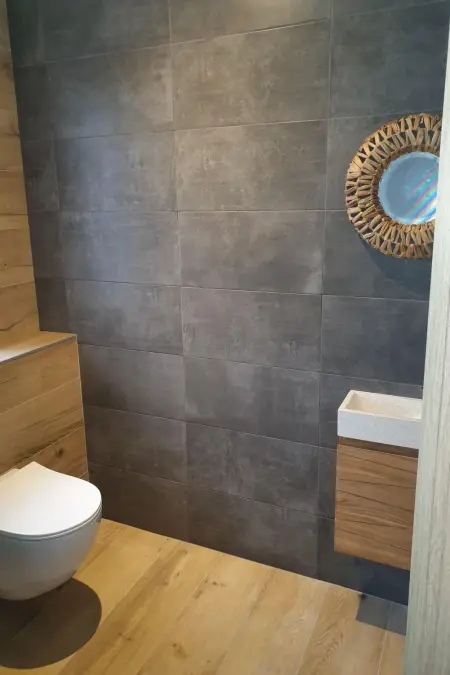 neues Haus in Meeresnähe mit beheiztem Pool, Maison 8 personnes à Fouesnant - Photo 4