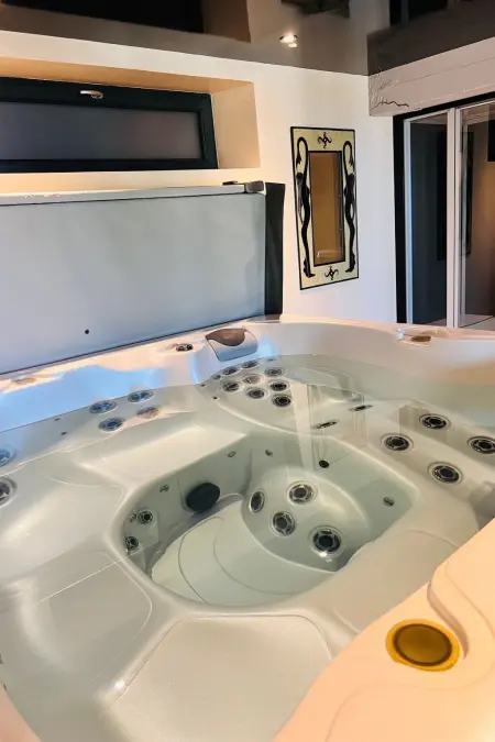 Villa Tante Alice  Meerblick Komfort Villa Alleinlage mit Aufzug Jacuzzi Dampfb - Photo 5