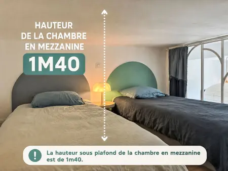 Apartment  Blue dream  in Strandnähe, Appartement 3 personnes à Carantec - Photo 10