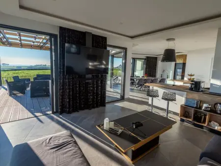 Villa mit Meerblick und privatem Spa - les gîtes de Fabie - Photo 10