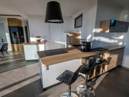 Villa mit Meerblick und privatem Spa - les gîtes de Fabie - Photo 13