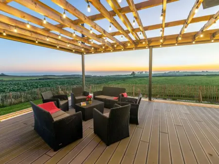Villa mit Meerblick und privatem Spa - les gîtes de Fabie - Photo 35
